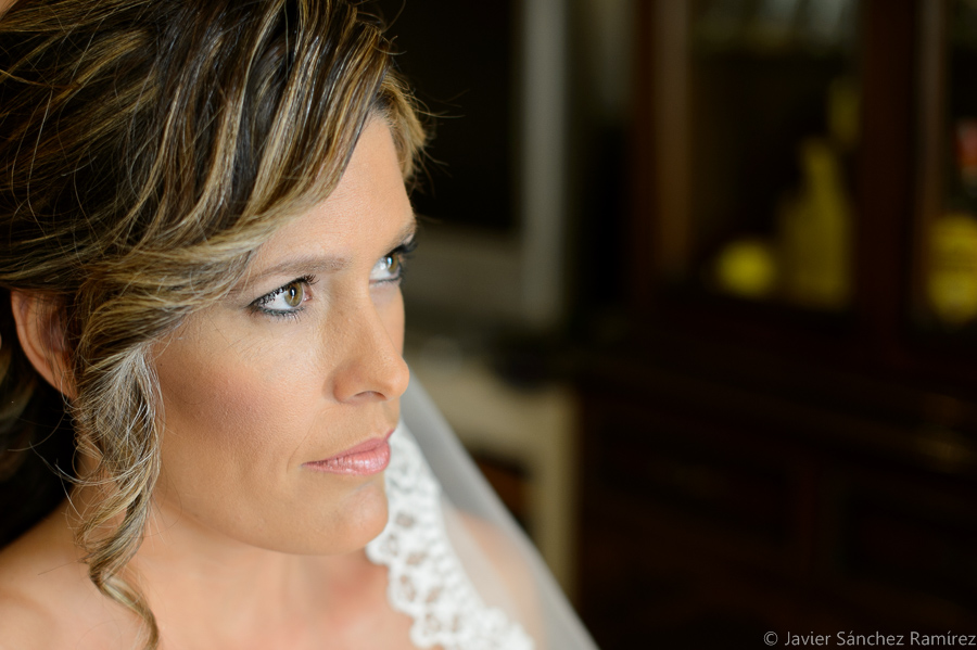 Bride getting ready wedding Spain