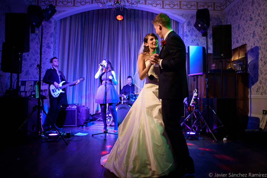 first dance at Rushpool Hall in Saltburn